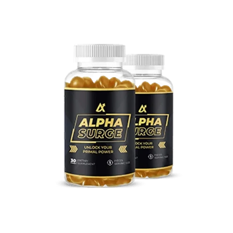 Alpha Surge Men's Wellness Health — 2 Bottle / 60 Day Pack
